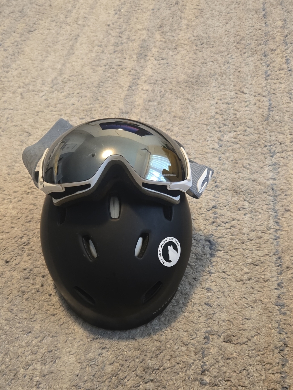 Wildhorn Drift Helmet Black  Adult Large  Ski Snowboard US Team
